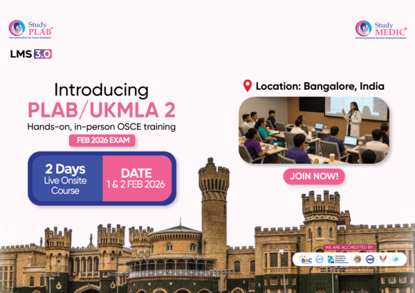 PLAB 2 - 2 Days Live Onsite Course Bangalore